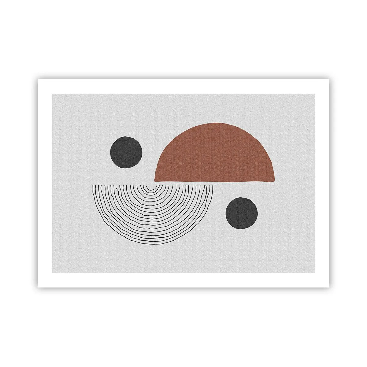 Poster - Perfectie van het wiel - 70x50 cm