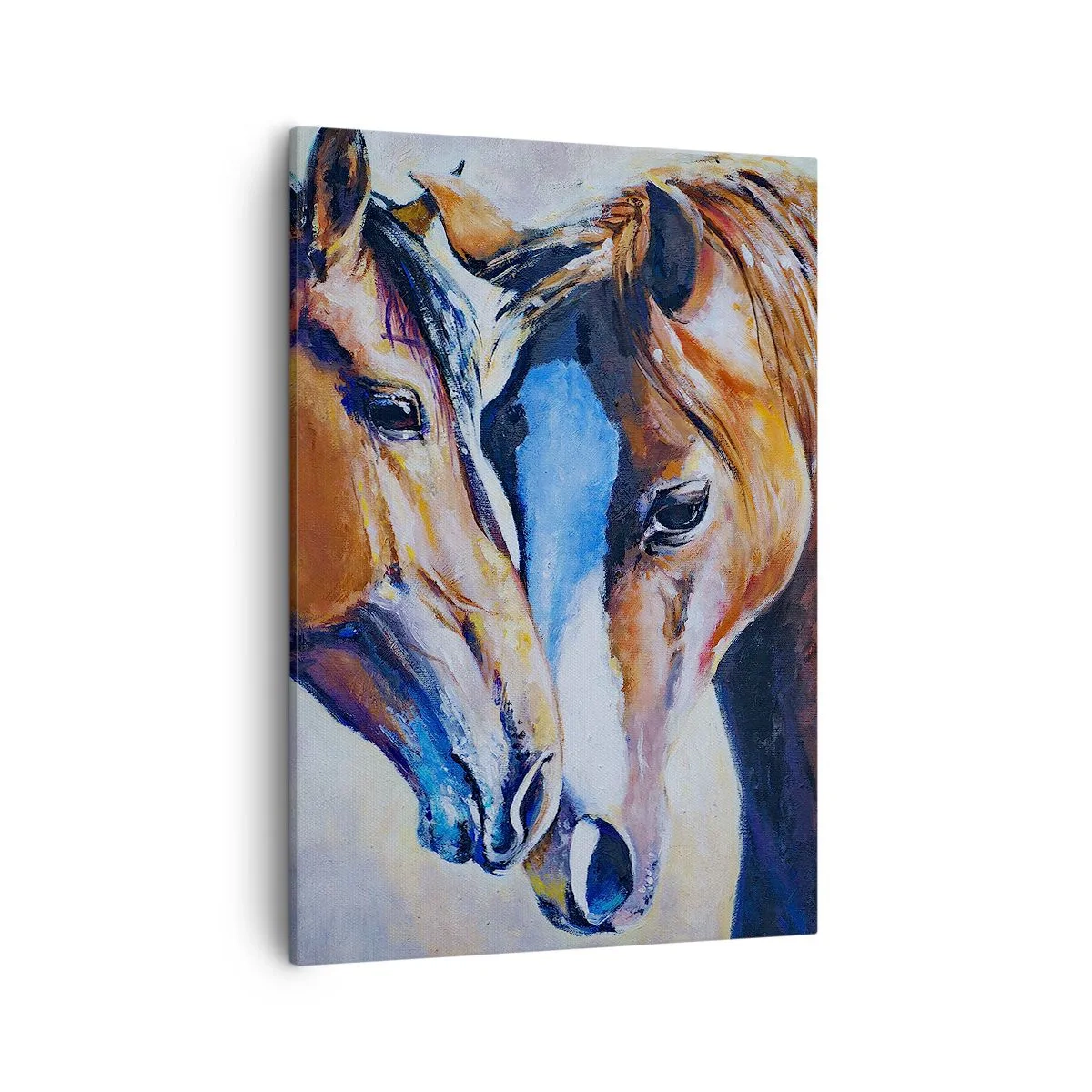 Schilderen op canvas - Is het vriendschap? is het liefde? - 50x70 cm