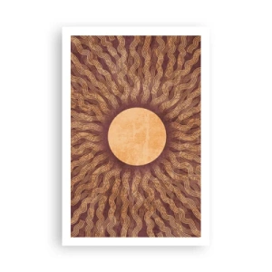 Poster - Zon icoon - 61x91 cm