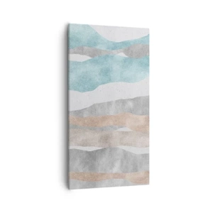 Schilderen op canvas - Een studie van nabijheid - 55x100 cm