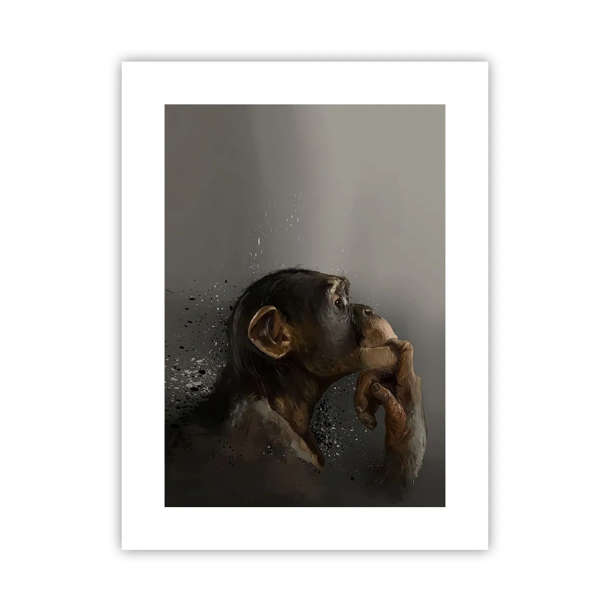 Poster - Zeker een denker - 30x40 cm