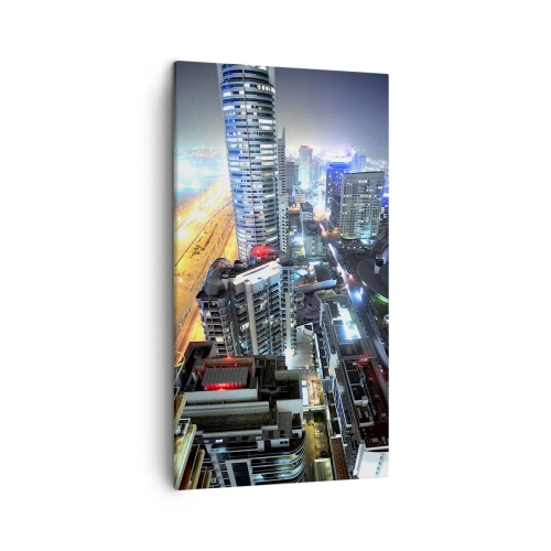 Schilderen op canvas - Een wonder in de woestijn - 45x80 cm