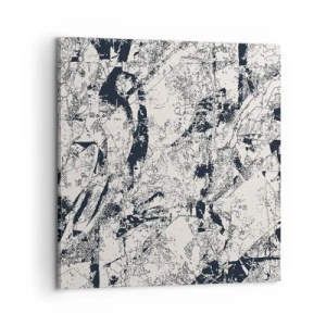 Schilderen op canvas - Interpenetratie van tegenstellingen - 60x60 cm