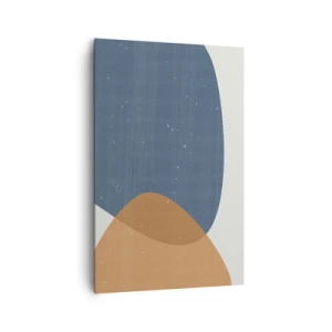 Schilderen op canvas - Ovalen en invloeden - 80x120 cm