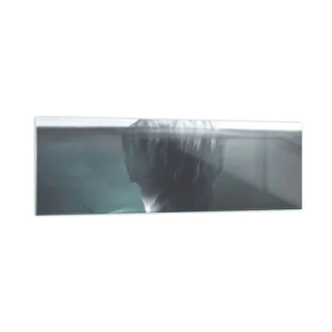 Schilderen op glas - Onderwater mysterie - 160x50 cm