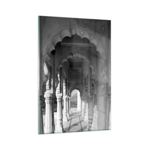 Schilderen op glas - Oosterse sprookjes spelen zich hier af - 80x120 cm