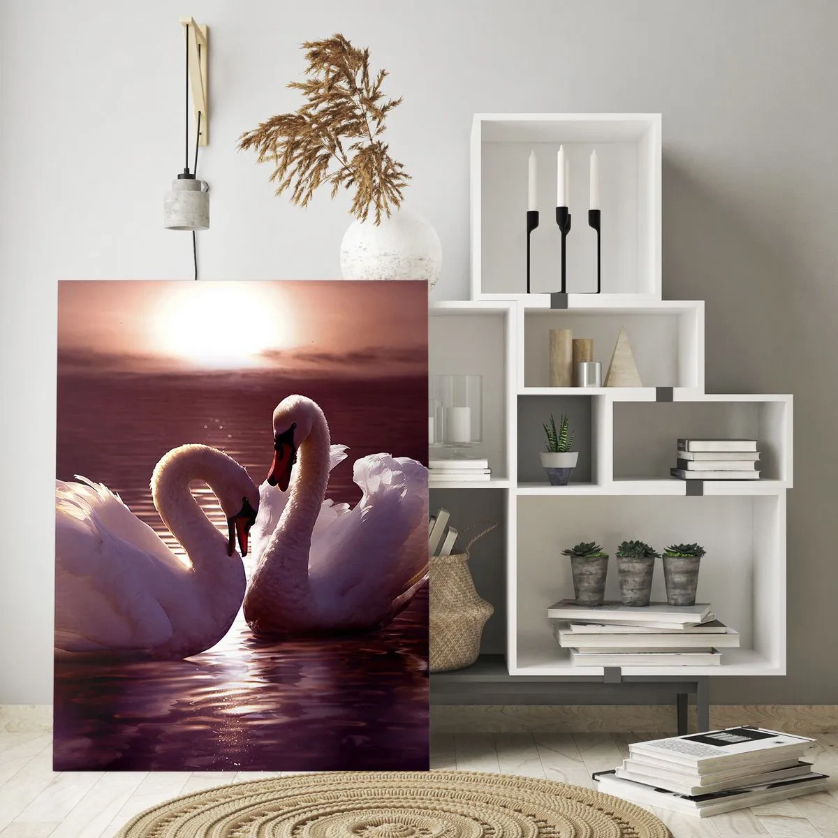 Schilderen op glas - Tot de dood ons scheidt - 80x120 cm