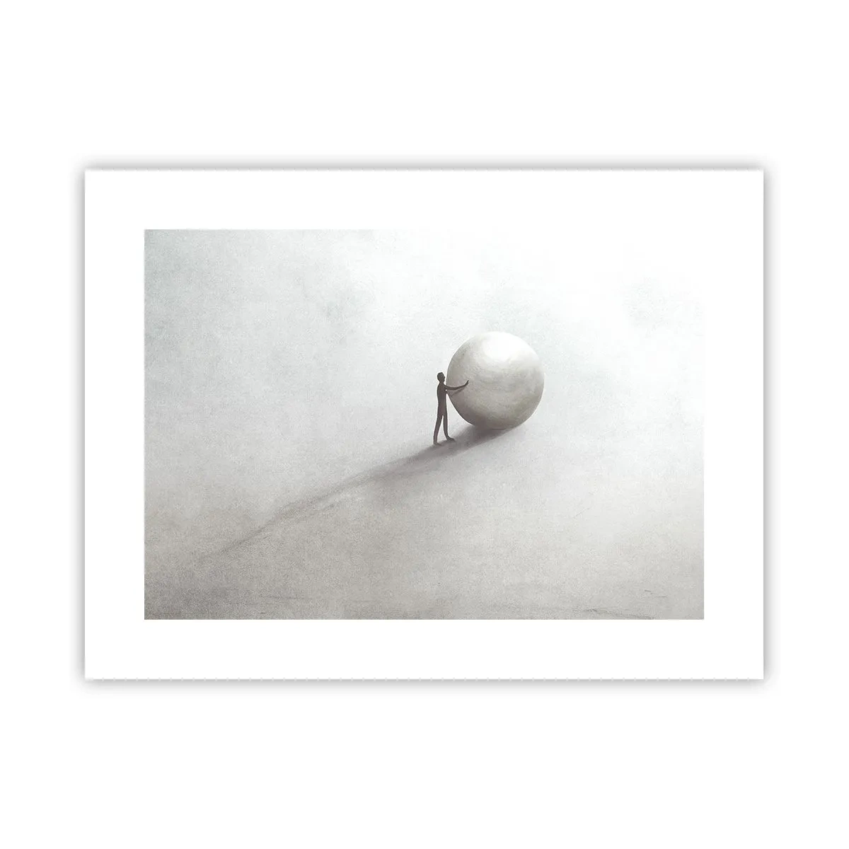 Poster - Het spel van het leven - 40x30 cm