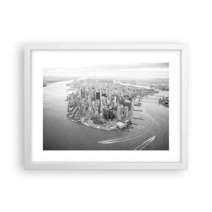 Poster in een witte lijst - Hoe niet lief te hebben? - 40x30 cm