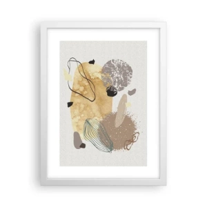 Poster in een witte lijst - Toegepaste plumcologie - 30x40 cm