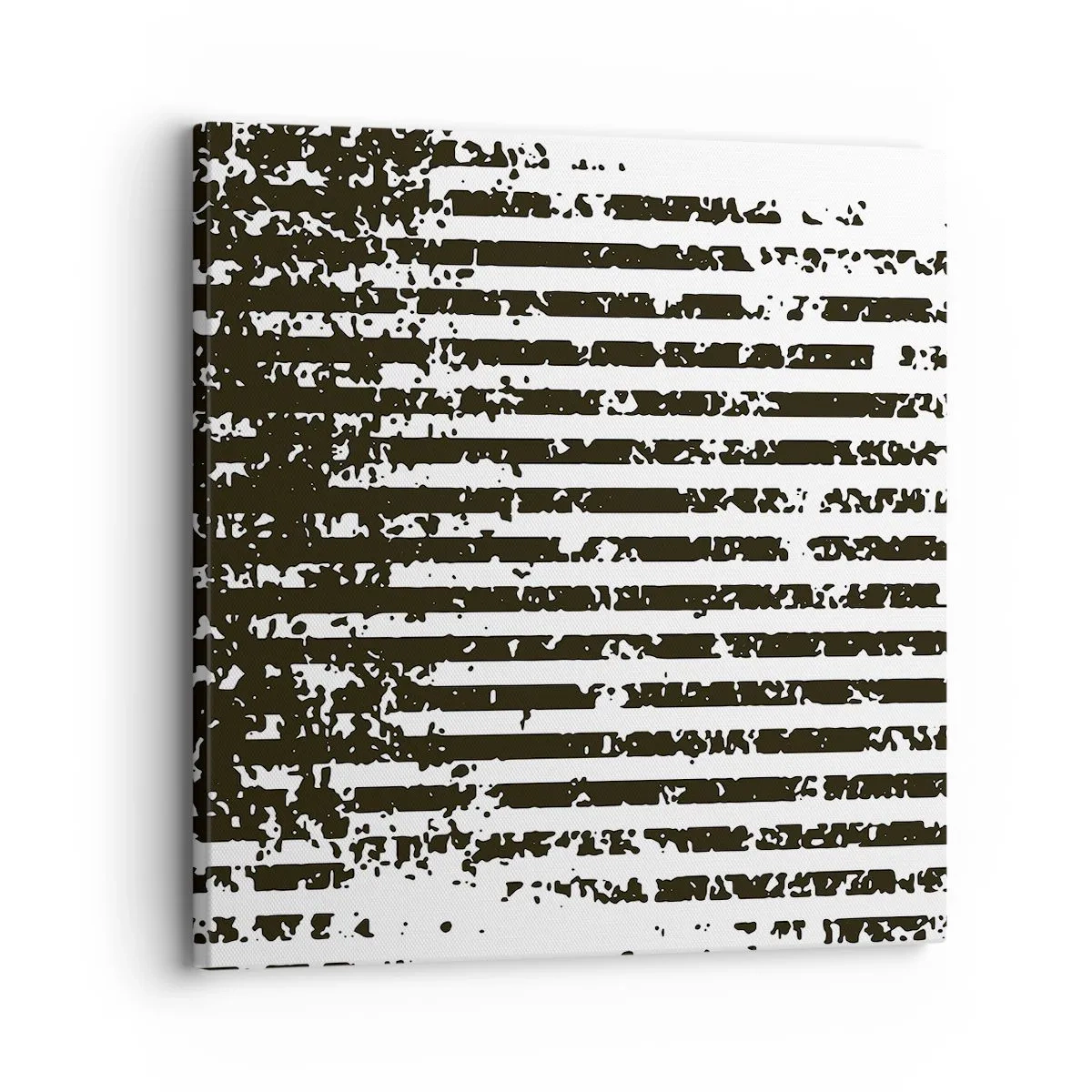 Schilderen op canvas - Ritme en ruis - 30x30 cm