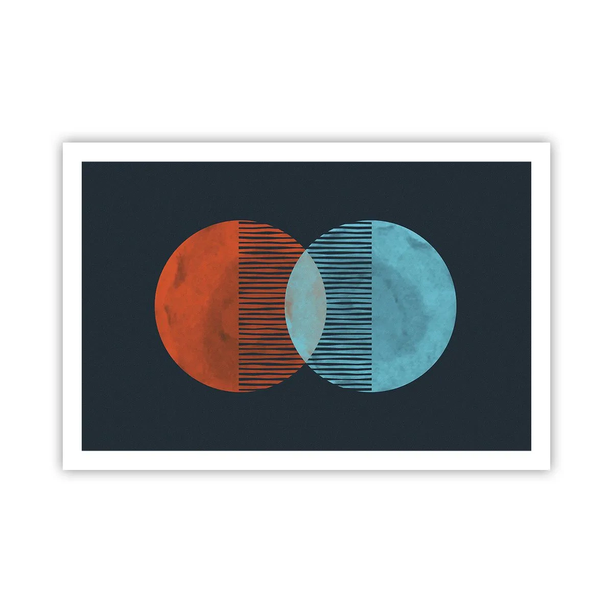 Poster - Astronomische fantasie - 91x61 cm