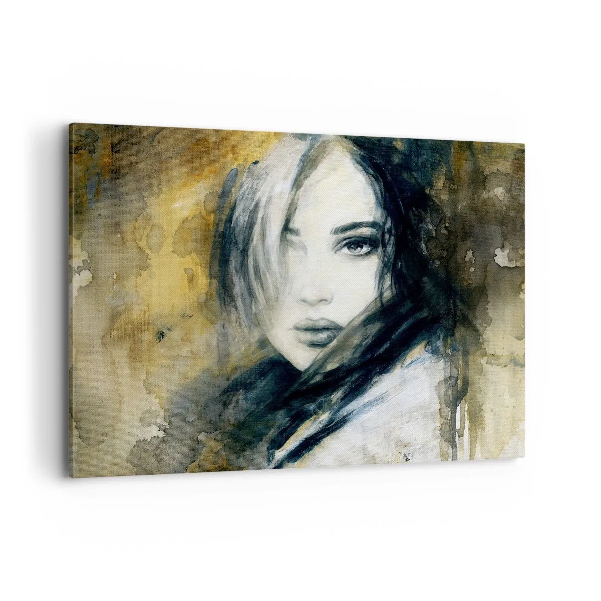 Schilderen op canvas - onschuldiger of sensueler? - 100x70 cm