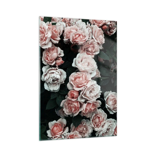 Schilderen op glas - Rozen ensemble - 50x70 cm