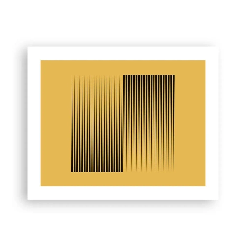 Poster - Vierkant van tegenpolen - 50x40 cm