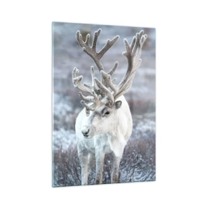 Schilderen op glas - Portret in de zon - 50x70 cm