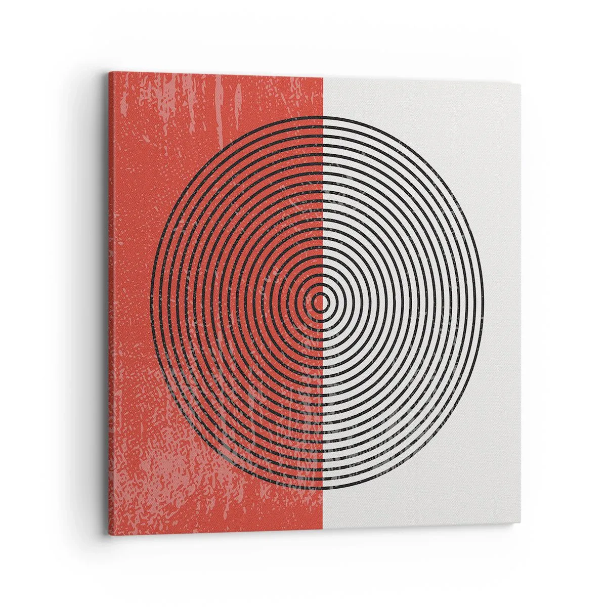 Schilderen op canvas - Op de kop geslagen - 70x70 cm