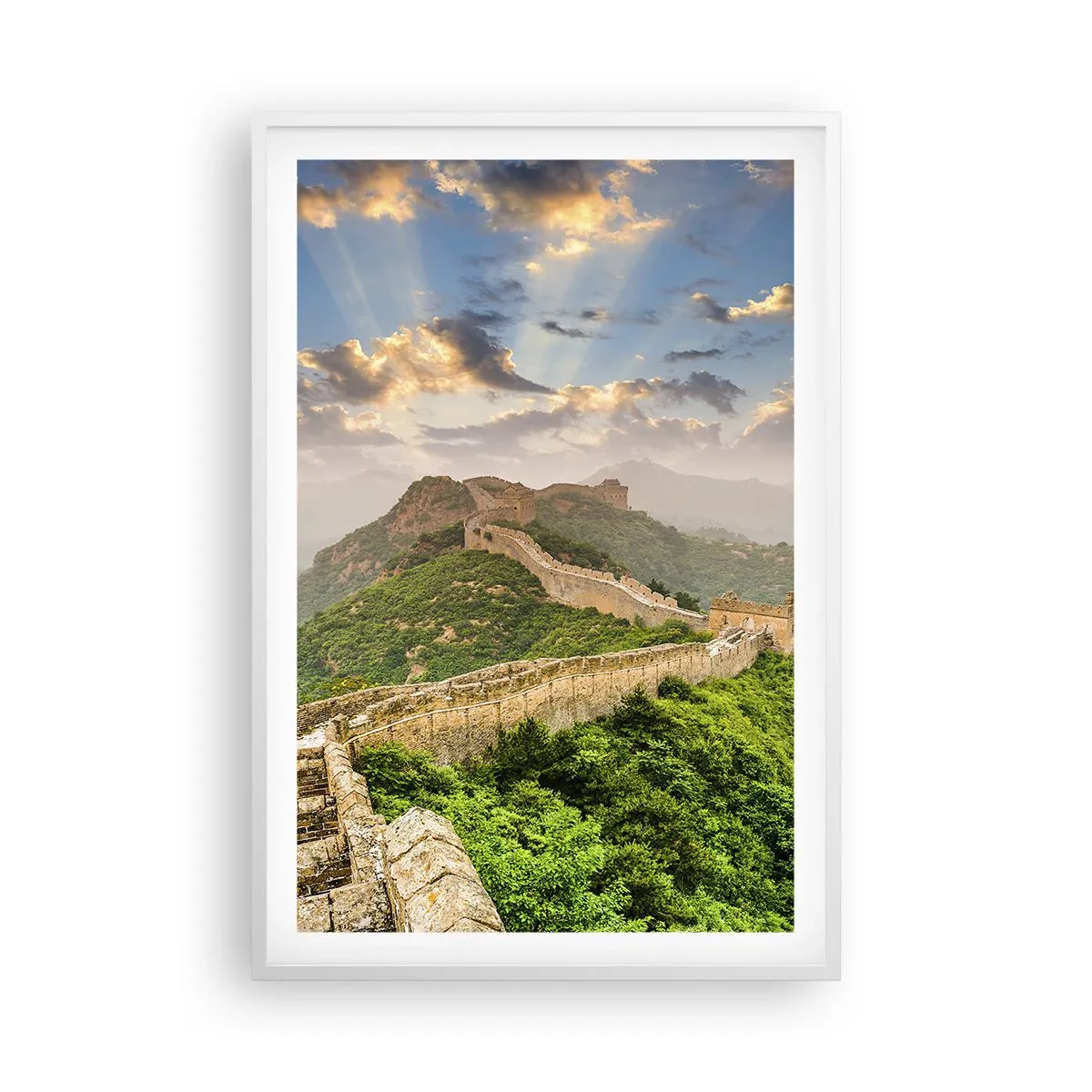 Poster in een witte lijst - Eeuwige grootheid - 61x91 cm