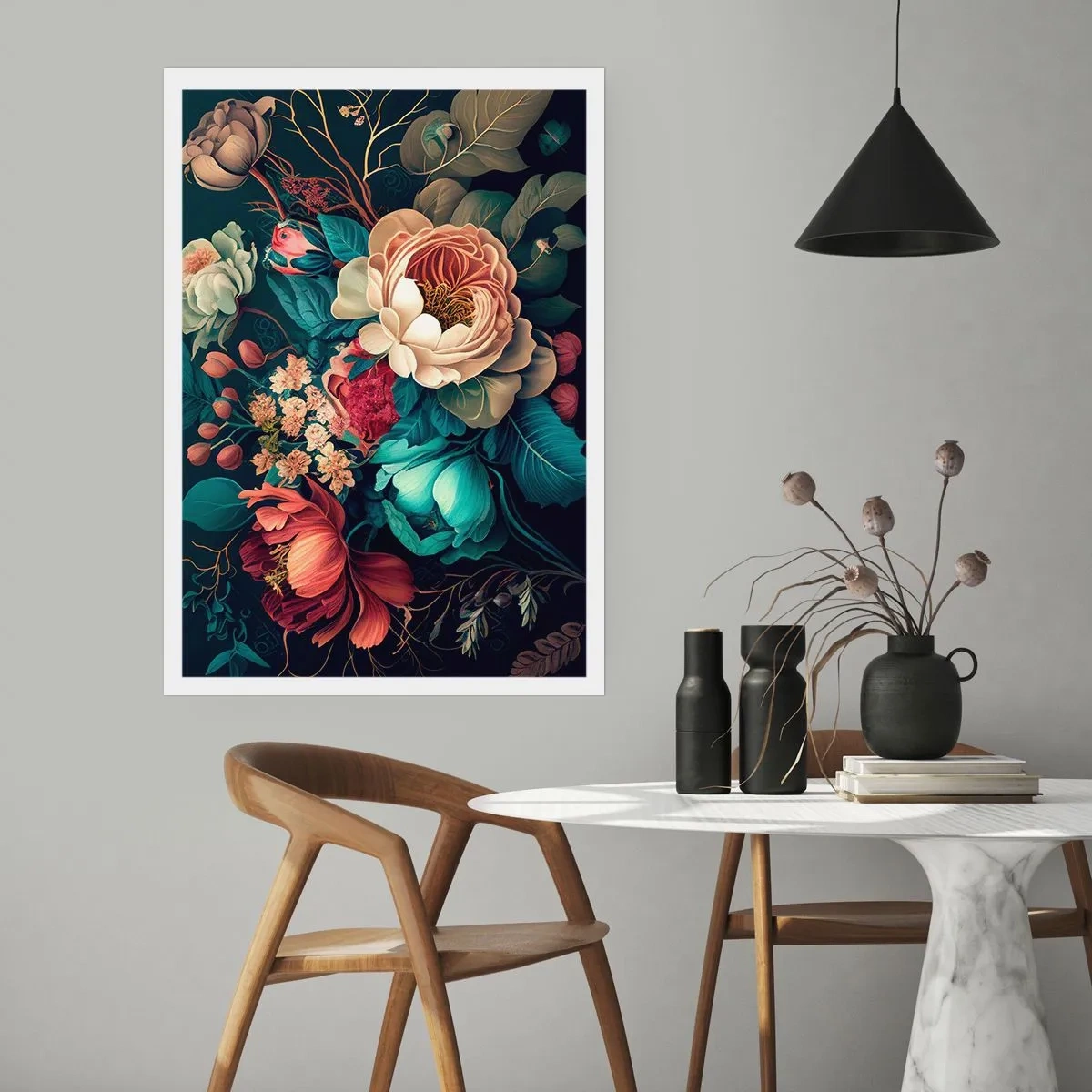 Poster - 19e-eeuwse charme - 70x100 cm