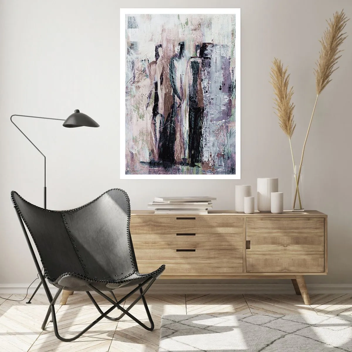 Poster - De mysterieuze drie - 50x70 cm