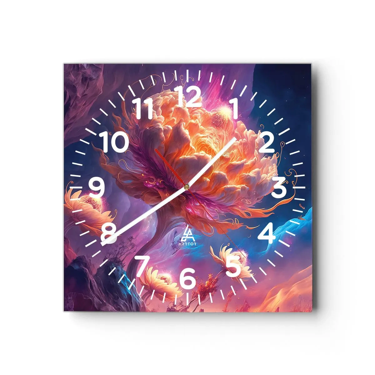 Wandklok - Klok - Andere wereld - 30x30 cm