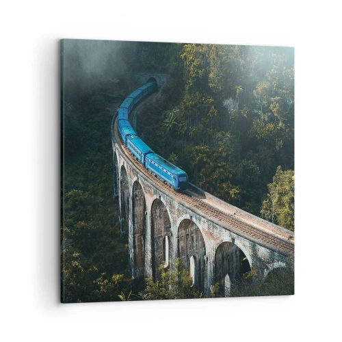 Schilderen op canvas - Neiging tot natuur - 50x50 cm