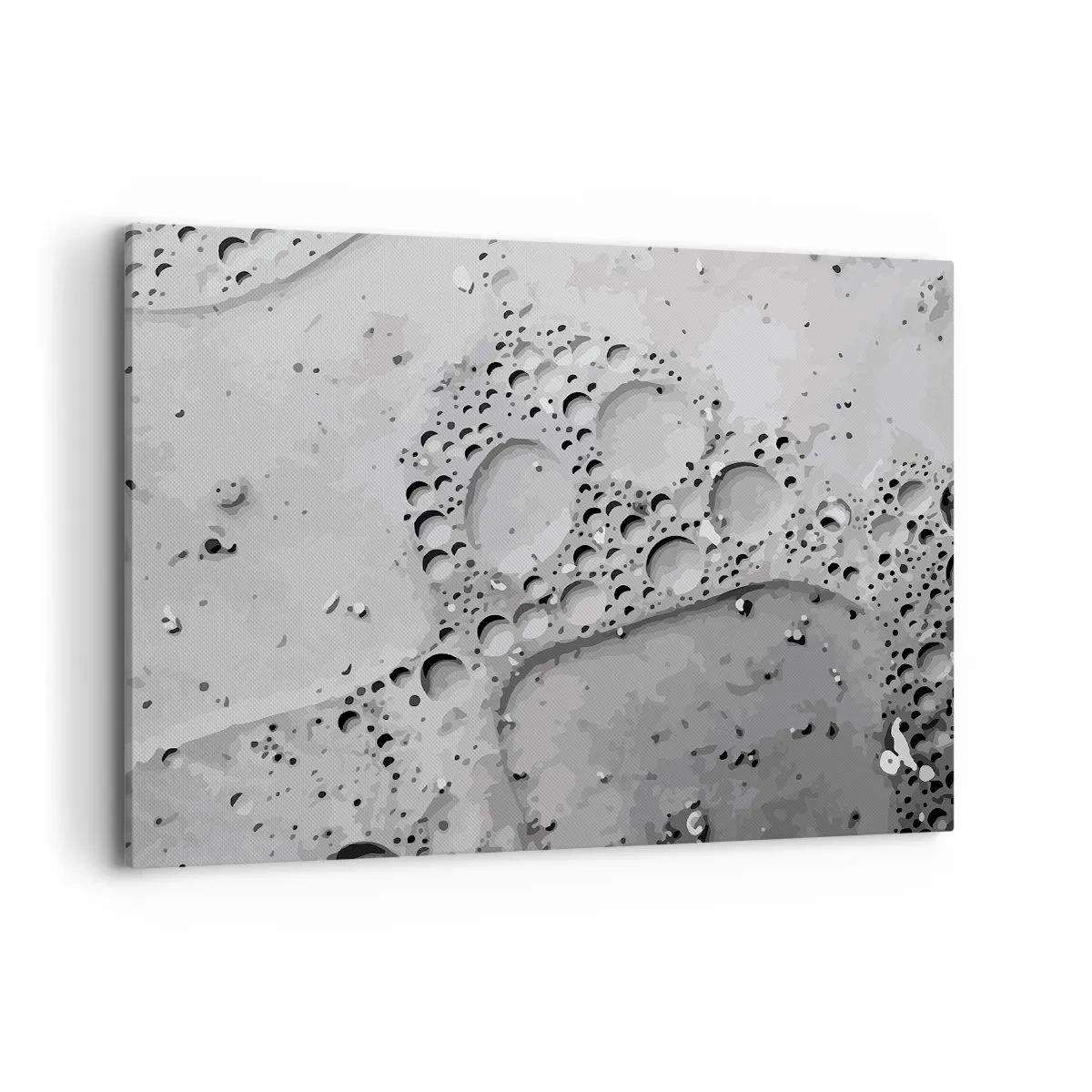 Schilderen op canvas - Schuimspoor - 100x70 cm