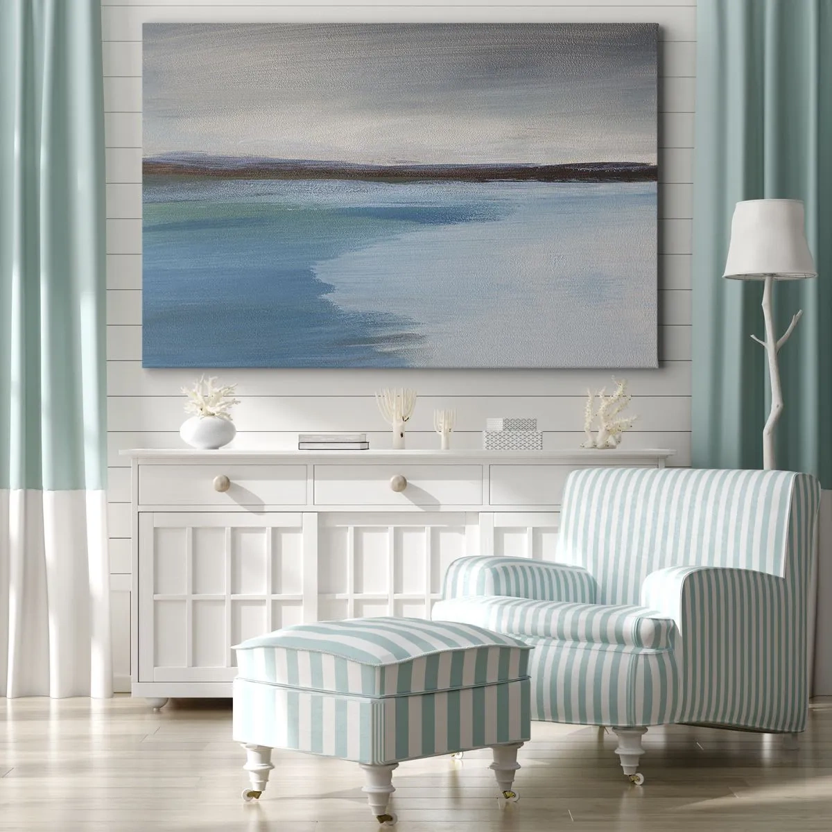 Schilderen op canvas - Horizontaal landschap - 100x70 cm