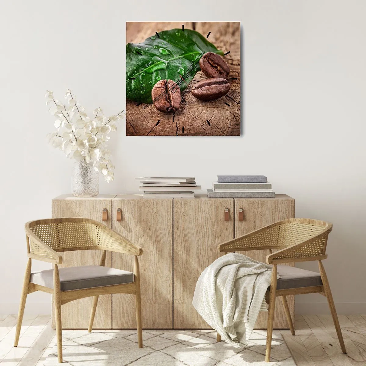 Wandklok - Klok - De meest ware en zwarte - 30x30 cm