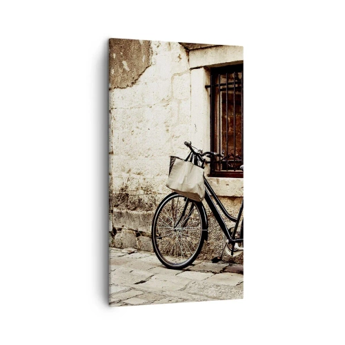 Schilderen op canvas - Terug naar het verleden - 45x80 cm