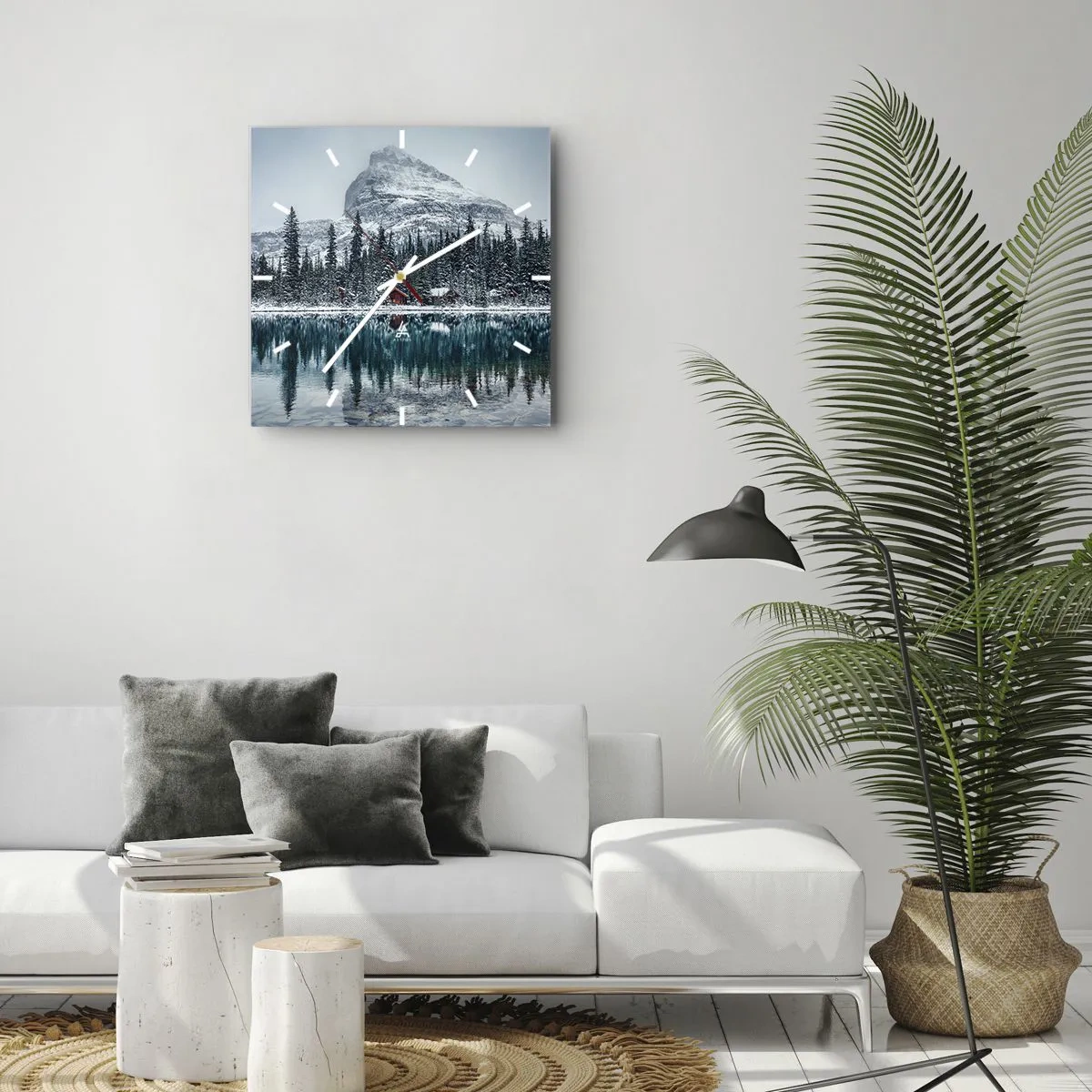 Wandklok - Klok - Canadese stilte - 40x40 cm