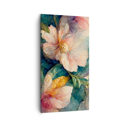 Schilderen op canvas - Gewoon subtiliteit - 55x100 cm