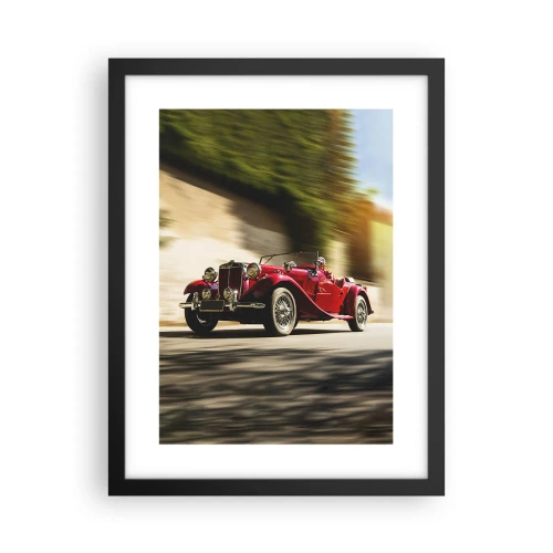 Poster in een zwarte lijst - Mooier dan Nike van Samothrace - 30x40 cm