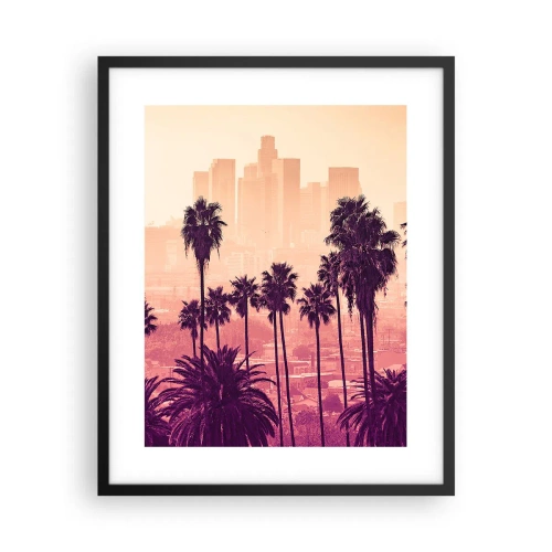 Poster in een zwarte lijst - Californisch landschap - 40x50 cm