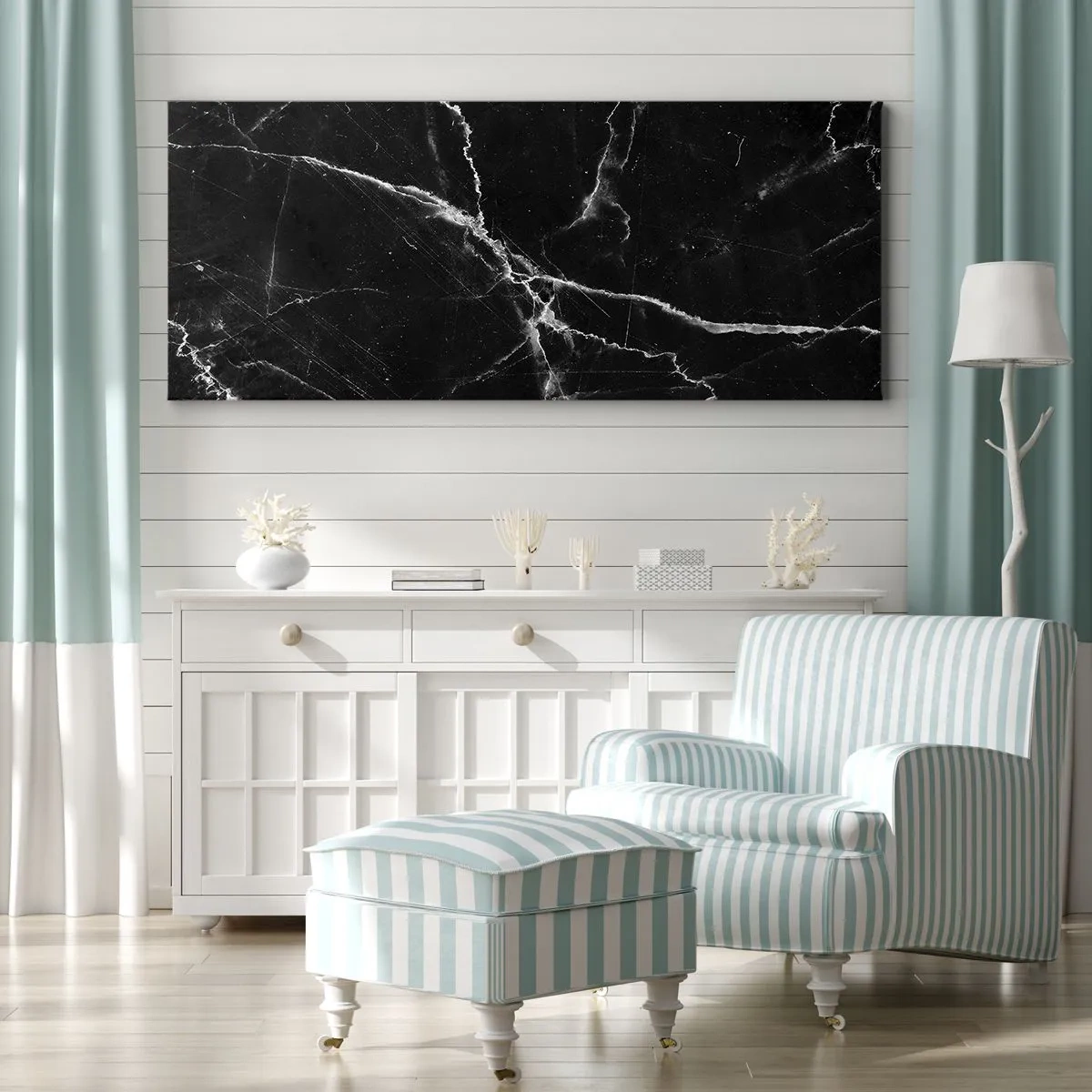 Schilderen op canvas - Het geheime leven van steen - 100x40 cm