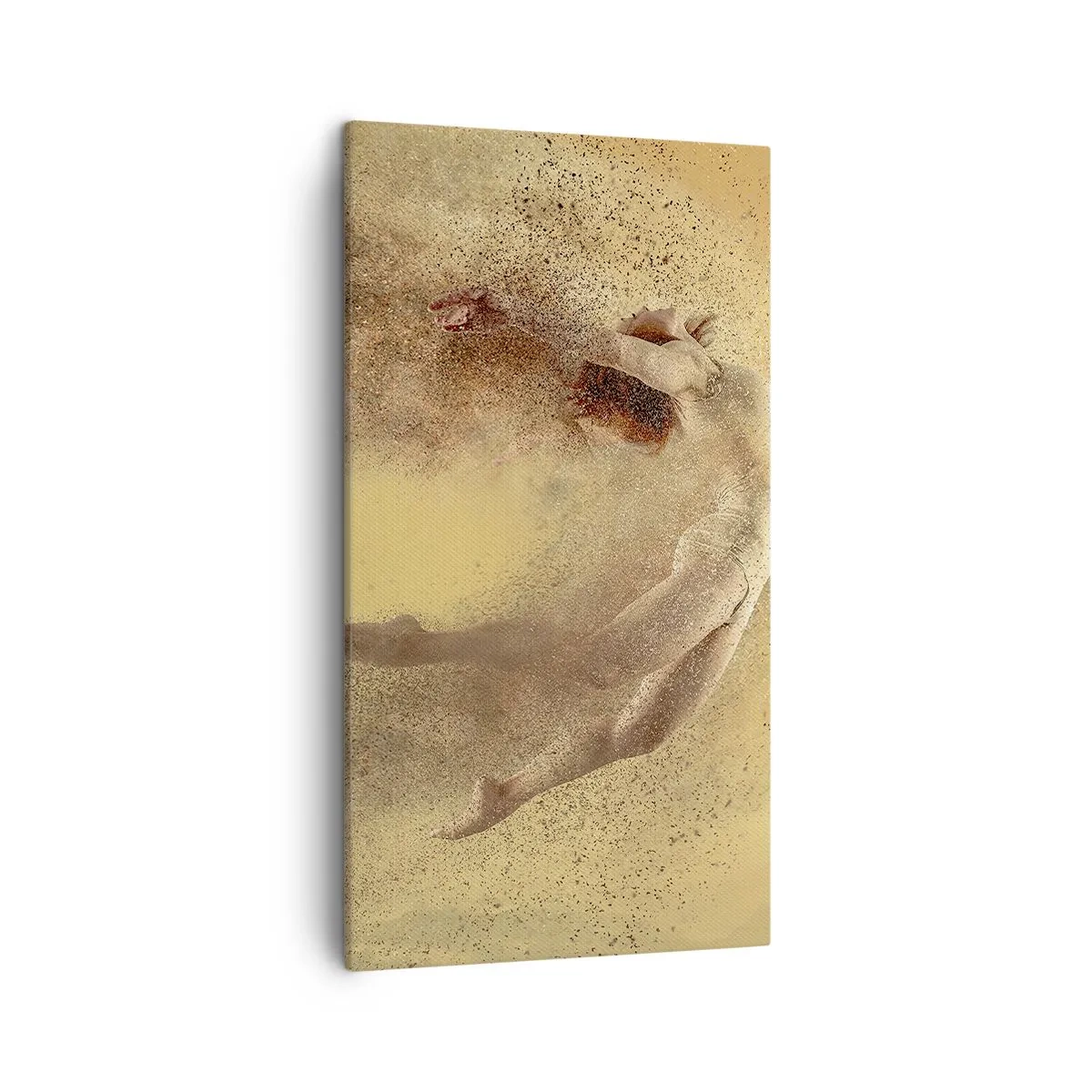 Schilderen op canvas - In dansende extase - 45x80 cm