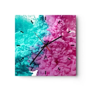 Wandklok - Klok - Laatst gevecht - 30x30 cm