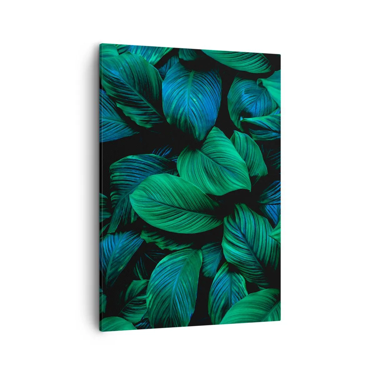 Schilderen op canvas - In de groene menigte - 50x70 cm