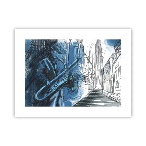 Poster - Stedelijke Rapsodie - 40x30 cm