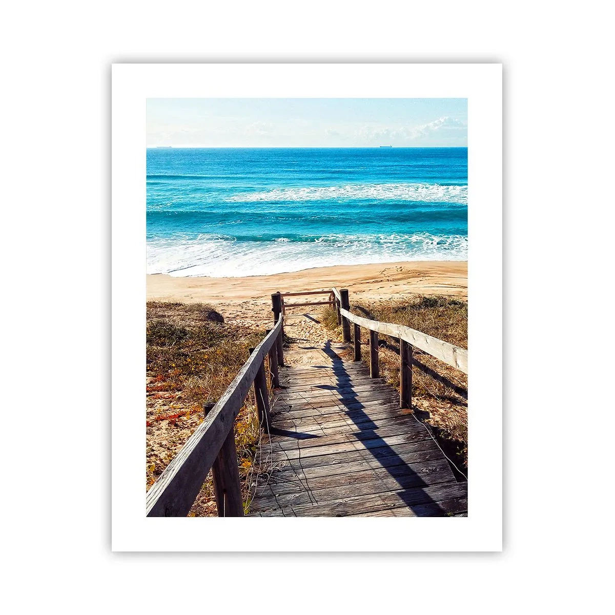 Poster - Loop maar! - 40x50 cm