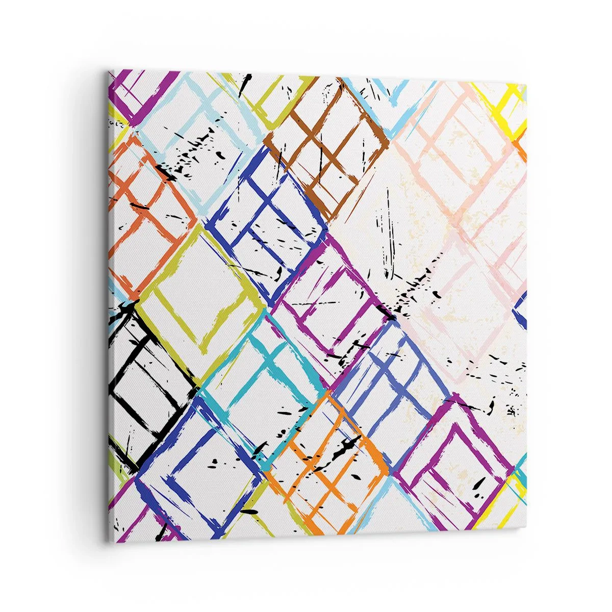 Schilderen op canvas - Cellen te huur - 60x60 cm