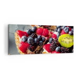 Schilderen op canvas - Dolce vita! - 100x40 cm